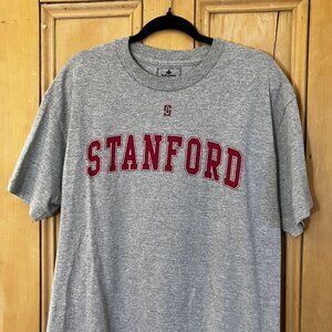 Foot Locker Mens Stanford University Trees Spellout T-Shirt Large Gray SP EXC